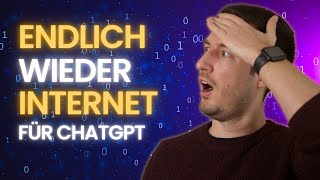 SO BEKOMMT CHATGPT WIEDER INTERNETZUGRIFF [upl. by Gamal]