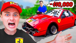 I Bought A FAKE Ferrari SCAMMED [upl. by Sikko339]