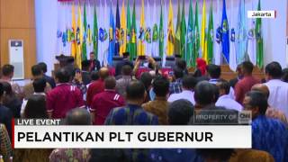 Gantikan Ahok Soni Sumarsono Dilantik Menjadi PLT Gubernur DKI Jakarta [upl. by Kuth]