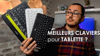 Les MEILLEURS CLAVIERS pour TABLETTE  Logitech K380 K480 KeystoGo [upl. by Abshier511]