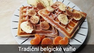 Tradiční belgické vafle  recept [upl. by Enier420]