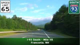 I93 South Northern New Hampshire [upl. by Mari]