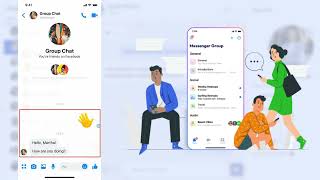 Facebook Messenger Group Chat How To Get Started [upl. by Pratt]
