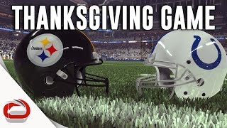 THANKSGIVING DAY FOOTBALL  Pittsburgh Steelers vs Indianapolis Colts  Game 3 [upl. by Rhyner]