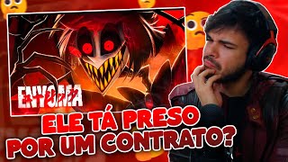 É DIFERENTE DO QUE EU PENSAVA REACT Sinal Infernal  Alastor Hazbin Hotel  Enygma [upl. by Ahsatsan]