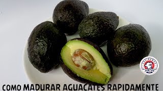 Como madurar aguacates rapidamente [upl. by Nitsirc]