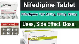 What is Nifedipine Coracten  Adalat What is Nifedipine used for Uses dose and side effects [upl. by Favata]