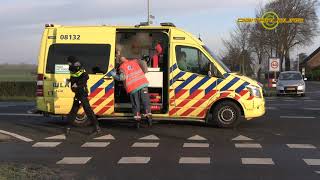 Meerdere gewonden bij ongeval op de Van Heemstraweg [upl. by Reisch403]