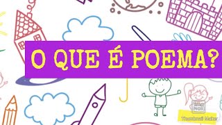 O QUE É POEMA ENS FUND [upl. by Alta]