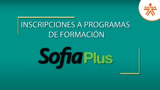 Registro Programa de Formación  SENA [upl. by Zampardi]