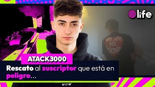 🥵 RESCATO A UN SUSCRIPTOR DEL FUEGO  ATACK3000 EN UBEAT [upl. by Nnyliak]