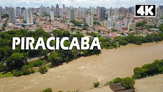 PIRACICABA VISTA DE CIMA  4K [upl. by Anaidni]