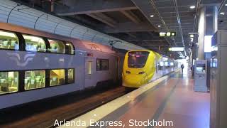 Arlanda Express Stockholm [upl. by Vergne792]