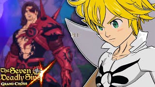 THIS TOXIC DEMON KING MELIODAS TEAM COMP MAKES YOU WIN GOING 2ND  Seven Deadly Sins Grand Cross [upl. by Leahcimsemaj964]