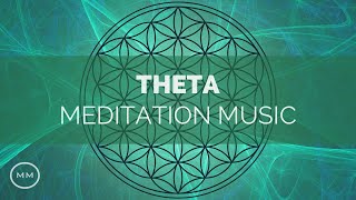 Theta Meditation Music  Deepest Mind  Body Relaxation  Binaural Beats  Meditation Music [upl. by Jemma]