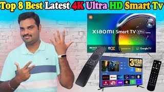 ✅ Top 8 Best Latest 4K Smart Tv In India 2024 With Price Offer Sale Smart Tv Review amp Comparison [upl. by Marozik]