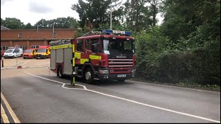 SFRS Spare Unit Caught Leaving Reigate Fire Station🚒 [upl. by Methuselah]