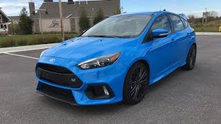 2016 Ford Focus RS – Redline Review [upl. by Valentine]