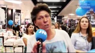 Dona Glória abertura Primark Matosinhos [upl. by Rosecan]