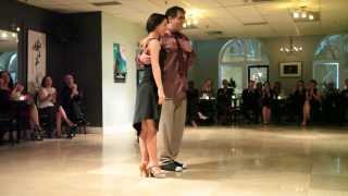 Santiago C Gimenez et Miroslava Tsolova quotCafe Dominguezquot tango [upl. by Thurlough]