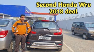 Second hand Honda Wrv 2018 Model  cheapest deal Honda Wrv Used car maruti true value [upl. by Areid]