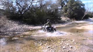 Yamaha XT500 Thumper in USA Texas  March 2013 quotThe Perfect Enduro Vacationquot [upl. by Ahsini]