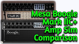 2 Mesa Boogie Mark IIC Amp Sim Comparison  Neural Dsp amp ML Sound Lab Amped Fluff 2C [upl. by Willa]