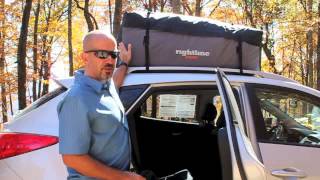 Rightline Gear Sport Car Top Carrier Features 2013 [upl. by Aldercy]