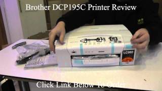 Brother 195  Brother dcp195c Printer Review [upl. by Amiaj]