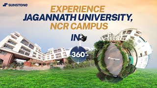 Jagannath University NCR Campus  360° Campus Tour  Sunstone [upl. by Adnal912]