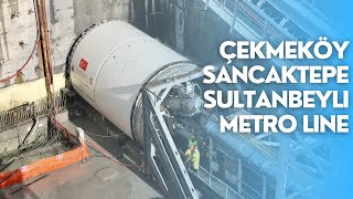 ÇekmeköySancaktepeSultanbeyli Metro Line  February 2024 [upl. by Eissirk]