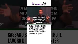 Cassano si scaglia contro il lavoro di Inzaghi all’Inter “Continua quello che ha fatto Conte”🤯 [upl. by Inna]