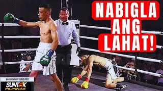 BAGSAK 1ST ROUND KNOCKOUT  REYMART GABALLO VS KENBUN TORRES FULL FIGHT [upl. by Annoled]