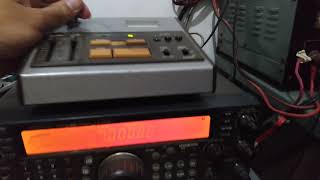 Kenwood TS570D dan MC85 [upl. by Ayimat]