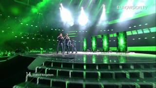 Blue  I Can United Kingdom  Live  2011 Eurovision Song Contest Final [upl. by Abdel]