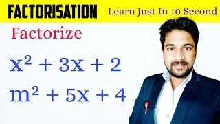 Factorization of Algebraic Expressions Class 8  Factorisation  Factorise  Factor  Gunankhand [upl. by Ala]