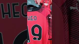 Official First Kit 202324 ACMilan milan theohernandez acmilan [upl. by Milstone298]