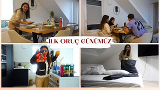 ALMANYADA İLK ORUÇ İFTAR VE RAMAZAN SOFRAMIZ 🕌 ALIŞVERİŞ [upl. by Otero218]