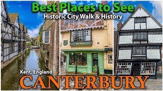 Take A Stroll Through Canterburys Best Sights With our Historic City Walk [upl. by Atrahc]