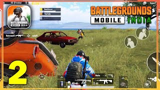 BATTLEGROUNDS MOBILE INDIA Android BETA Gameplay  Part 2 [upl. by Eisiam]