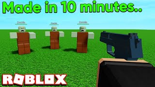 I Made A Roblox Game in 10 Minutes [upl. by Tisdale]