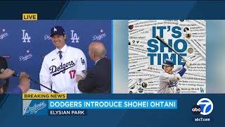 Shohei Ohtani full speech Winning was top of list when choosing Dodgers [upl. by Eilahs]