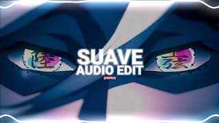 suave  el alfa edit audio [upl. by Lyrpa]