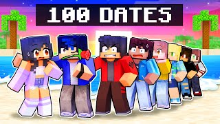 Going on 100 DATES in Minecraft [upl. by Bronwyn]