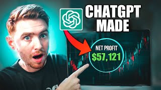 I Created A Crypto Trading Bot Using ChatGPT It Made 57121 Complete STEPBYSTEP GUIDE [upl. by Ecirtnahc]