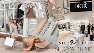 BICESTER VILLAGE SHOP WITH ME  DIOR LOEWE GUCCI PRADA amp MORE [upl. by Moshe]