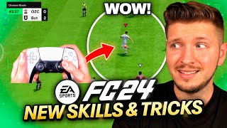 All New SKILL MOVES amp DRIBBLING in EAFC 24  Easy Tutorial [upl. by Ratep]