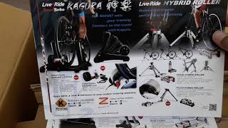 Unboxing Minoura Bicycle Indoor Trainer [upl. by Queenie]