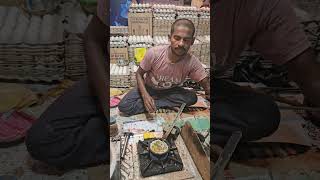 Jharkhandi Bhaiya जी Ka Desi Egg Pouch  पूरा झारखण्ड Fan है  indian street food  jharkhand [upl. by Shirah]