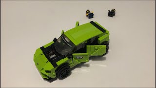 LEGO 76899 Modded Lamborghini Urus STX With Opening Doors [upl. by Adnuhser]